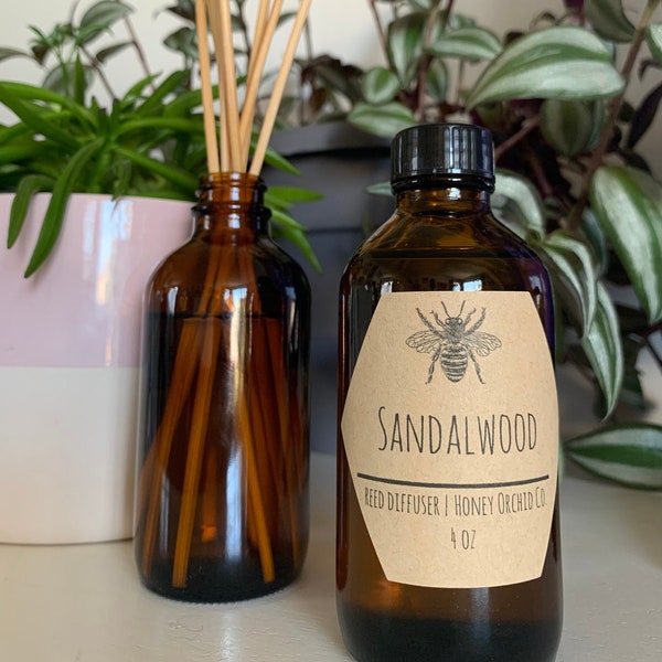 Sandalwood Reed Diffuser Oil Refill | oil diffuser