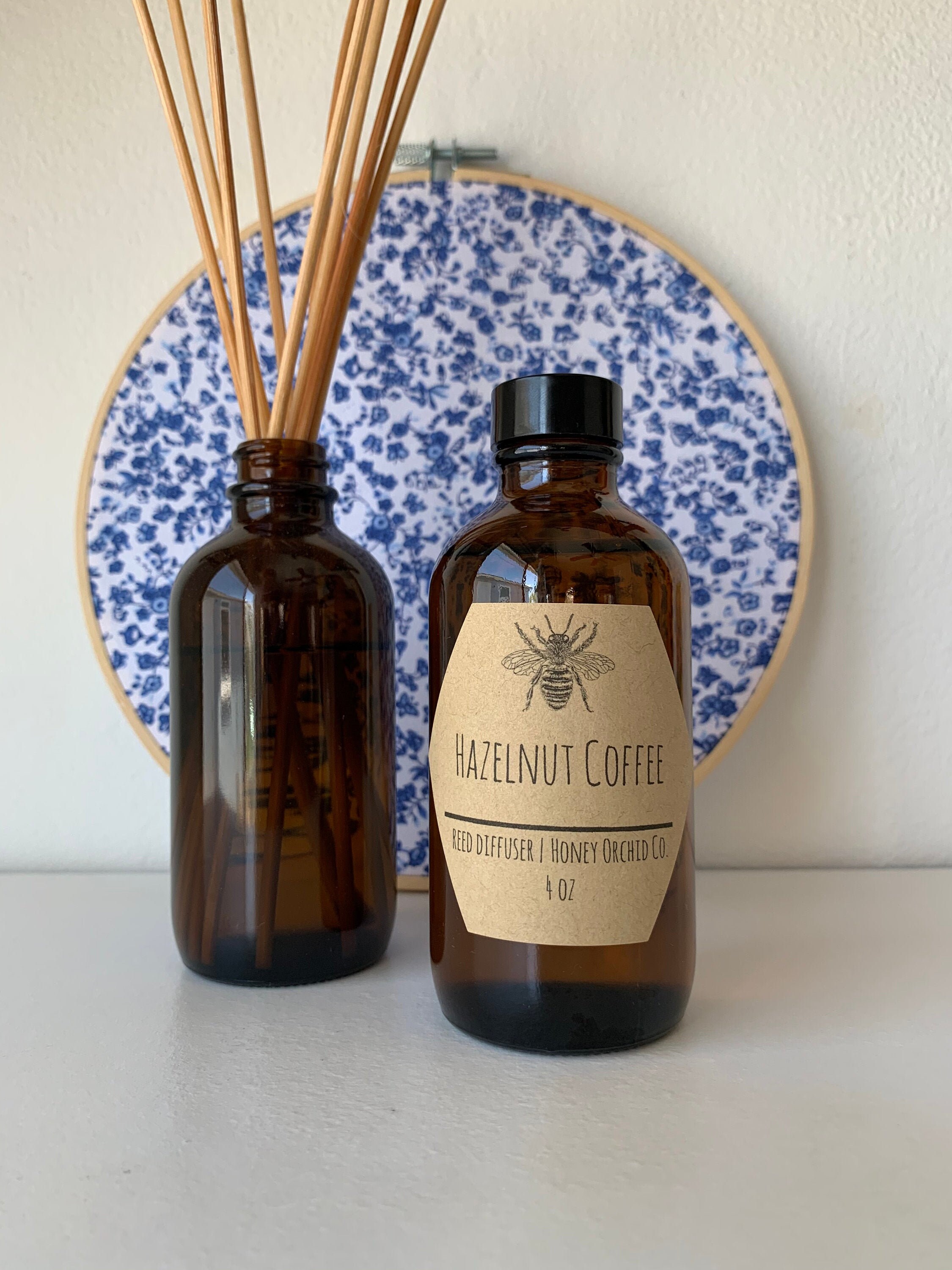 Hazelnut Coffee Reed Diffuser Oil Refill oil diffuser Etsy