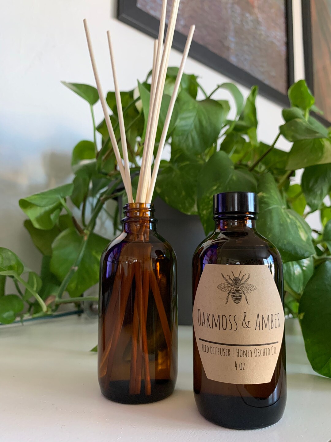 Oakmoss and Amber Reed Diffuser Oil Refill Oil Diffuser Etsy