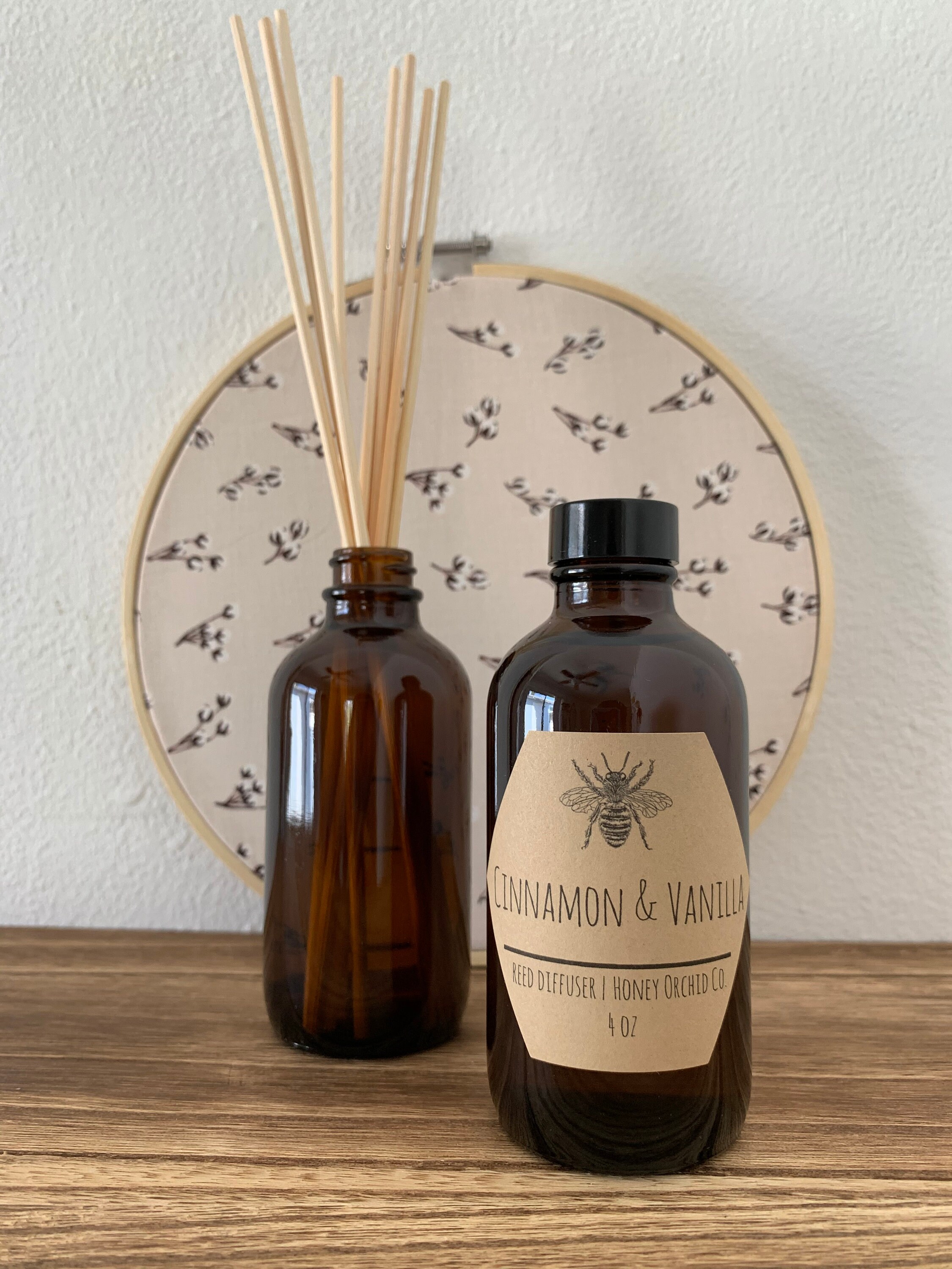Cinnamon and Vanilla 4 oz Reed Diffuser Oil Refill Oil Etsy