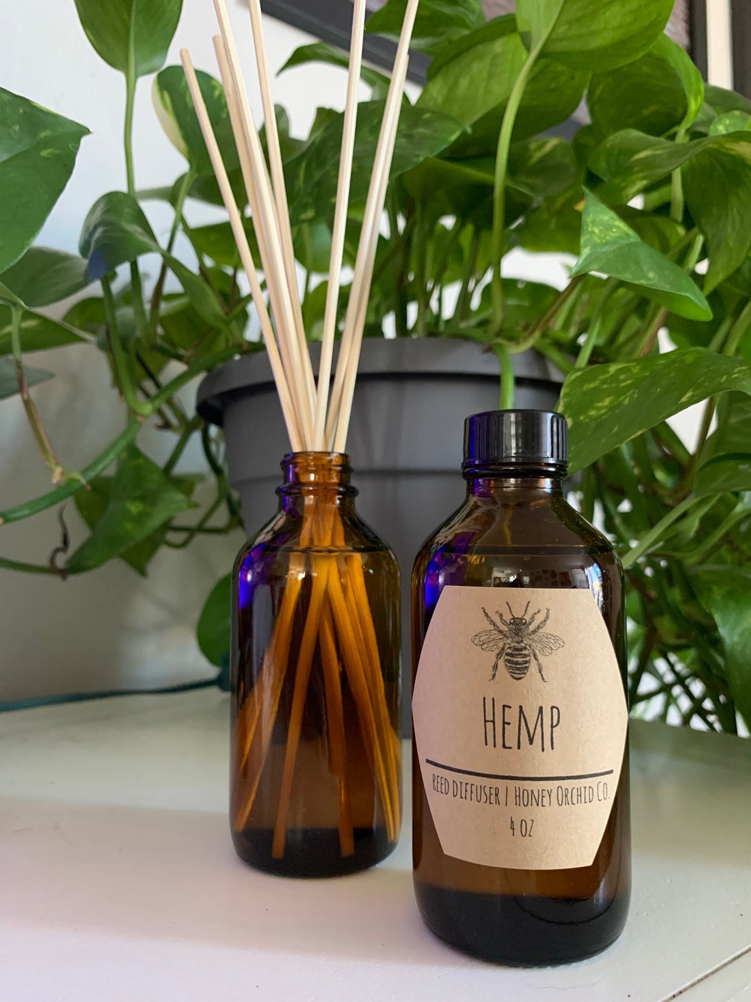 Hemp Reed Diffuser Oil Refill Oil Diffuser Etsy