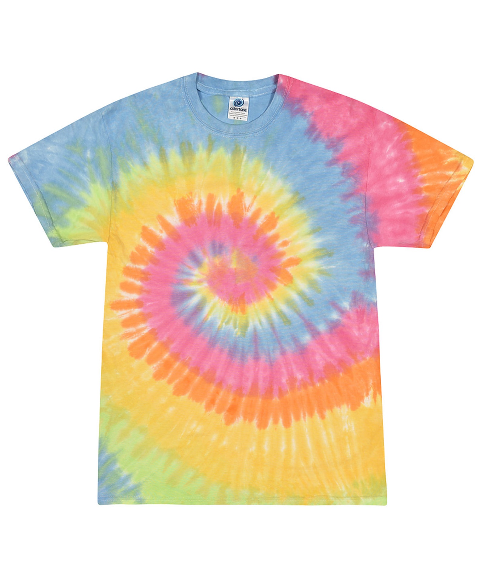 Rainbow Tie Dye Personalised TShirt Etsy