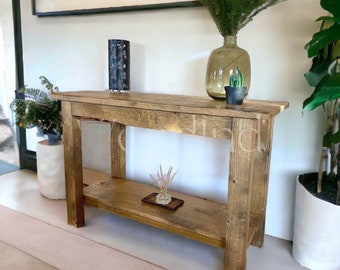 Console bois - Sur mesure