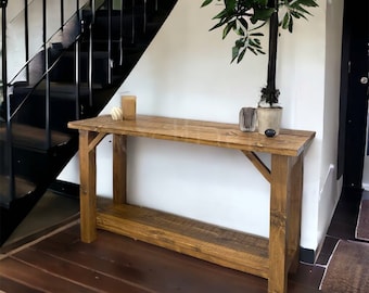 Consolle vintage in legno - Realizzata su misura
