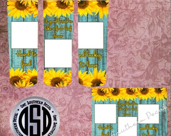 A Good Friend with photo inserts/full wrap digital image for 20oz skinny Tumbler/instant download/PNG