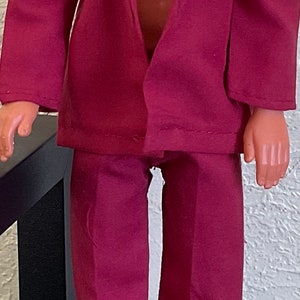 Male fashion doll suits-8 colors fits the 12in doll
