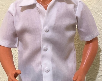 Male fashion doll dress shirts- 10 colors will fit 12 in dolls