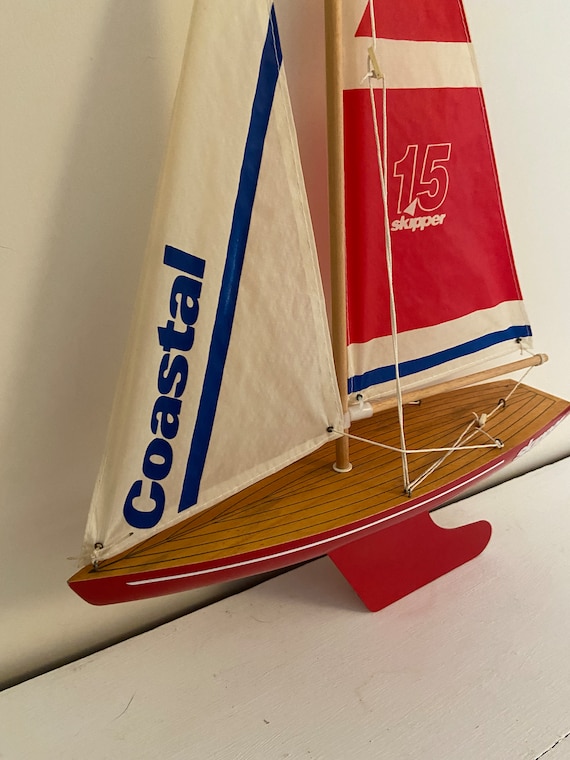 Skipper Coastal Pond Yacht Etsy
