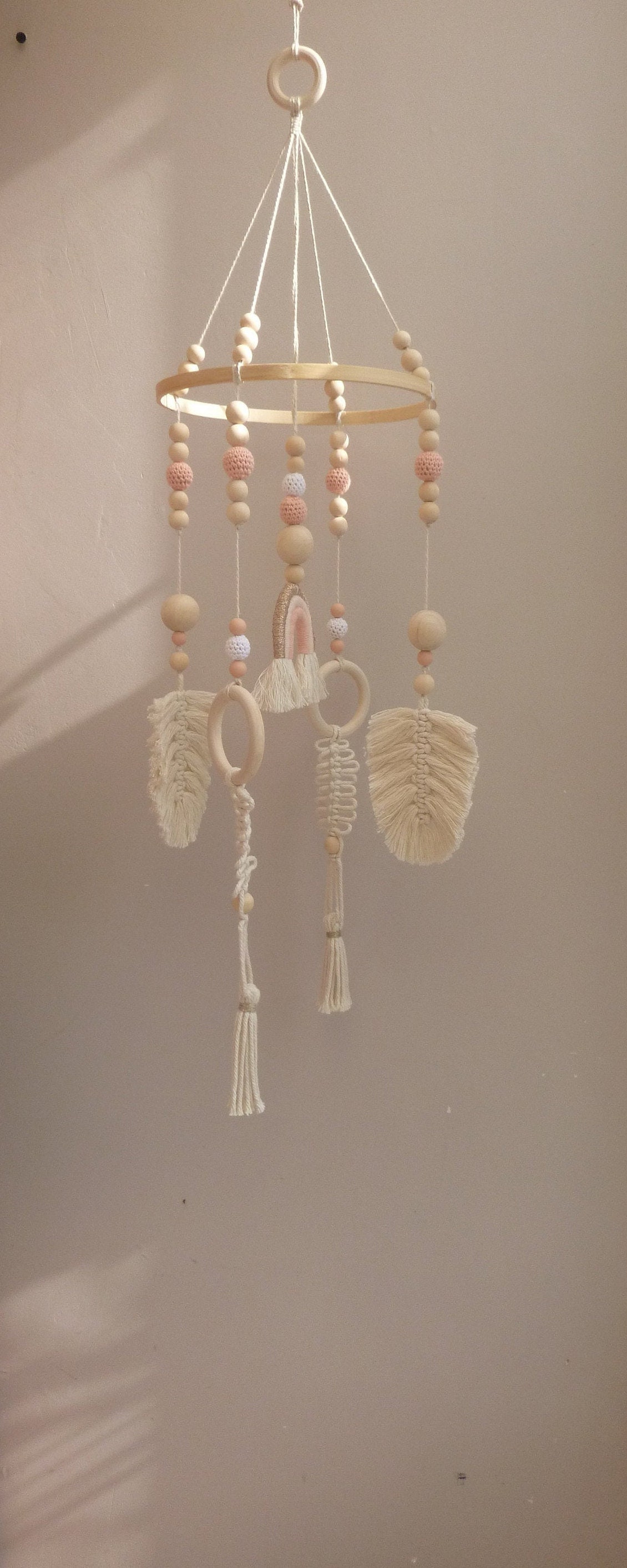 Macramé Lustre/Déco