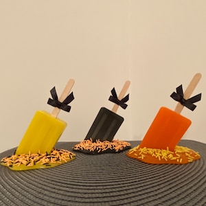 Halloween Resin Melting popsicles : Halloween Decor