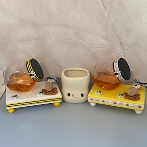 Handcrafted Bee Decor: Honey-Sweet Home Accent