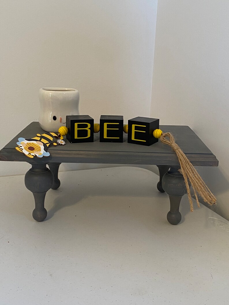 Bee Theme Wood Garland Bee Display Bee Decor Etsy