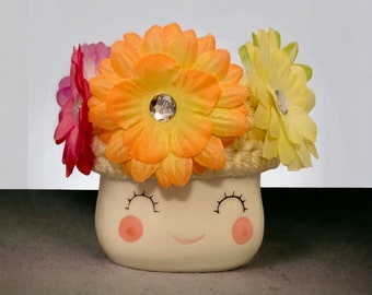 Hawaiian Lei Marshmallow Mug Hat: Luau Tiered Tray Decor