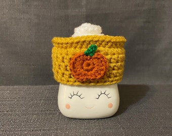 Marshmallow mug hat pumpkin spice latte