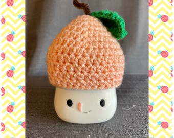 Marshmallow mug hat Peach