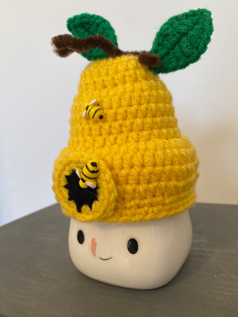 Marshmallow Mug Hat Beehive Etsy