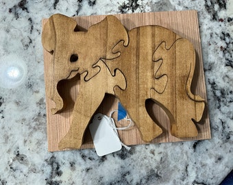 Stained Animal Wood Puzzles