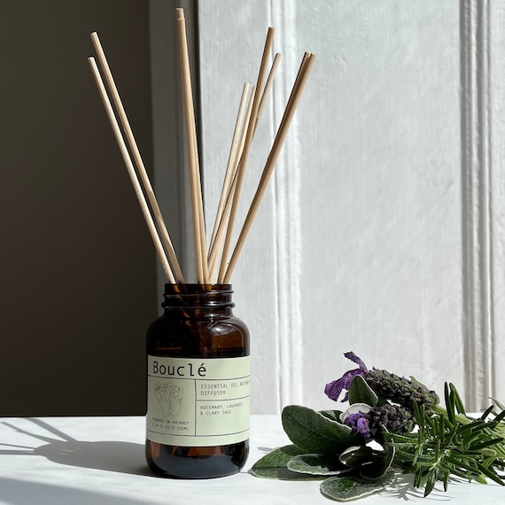 Natural Reed Diffuser // 100% Essential Oils // Eco-Friendly // Non-Toxic Home Fragrance // Aromatherapy Scent Options