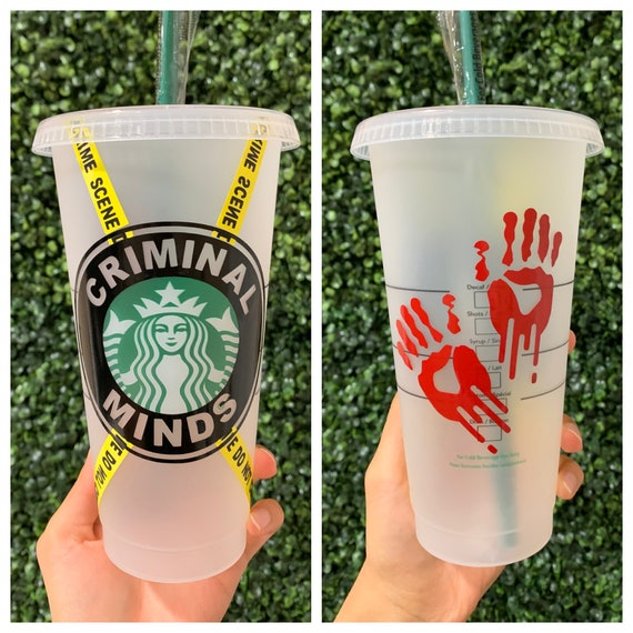 Download Criminal Minds Inspired Starbucks Cold Cup Crime Junkie Etsy SVG Cut Files