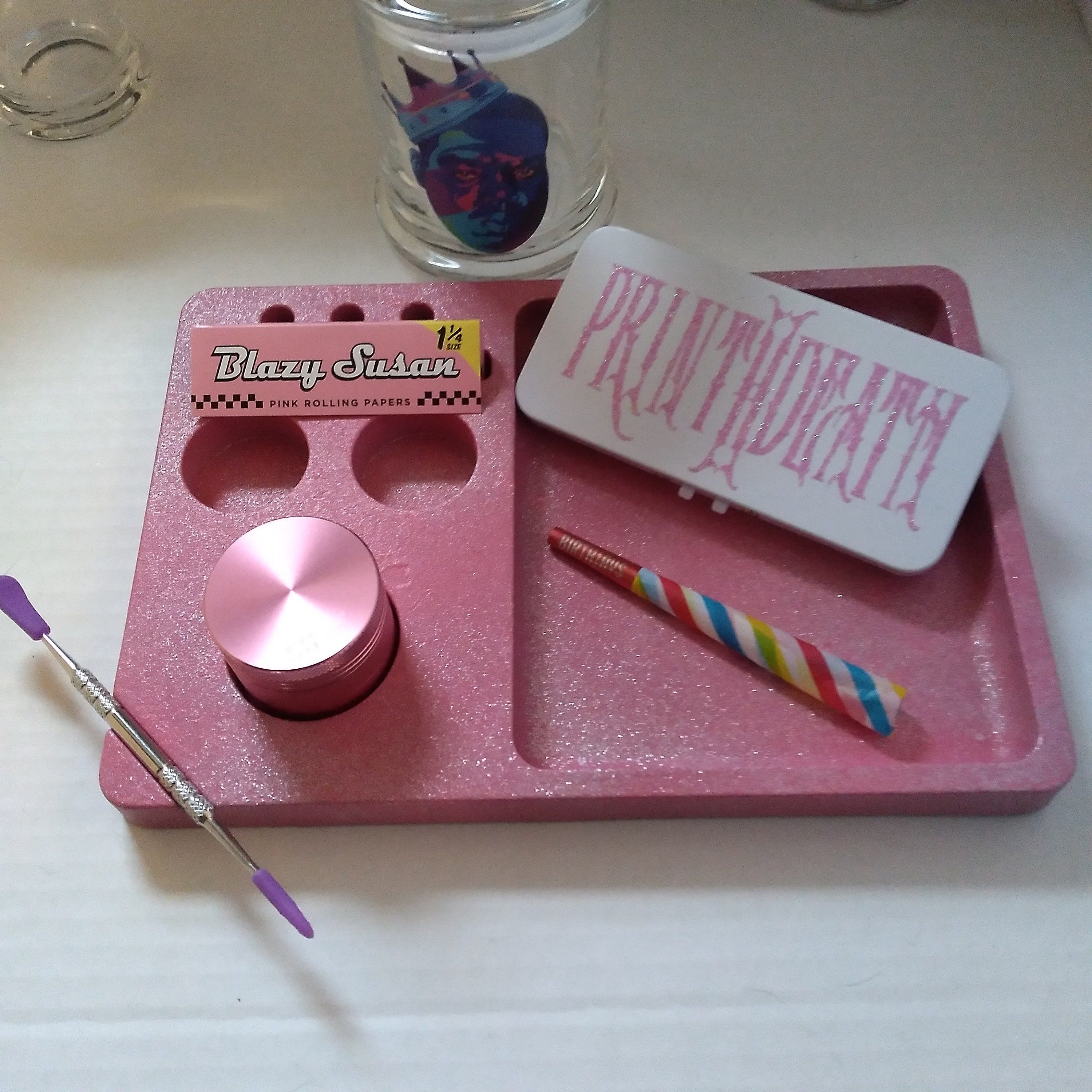 Those Lips Custom Rolling Tray Kit For Her or Him 10 Etsy