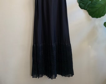 Vintage 1960s Sheer Slip Dress Medium