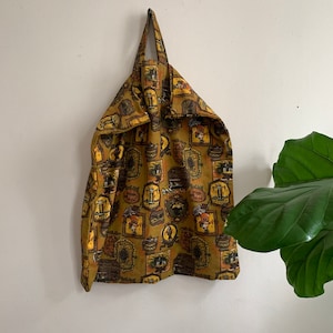 Vintage 1970s Novelty Print Bag