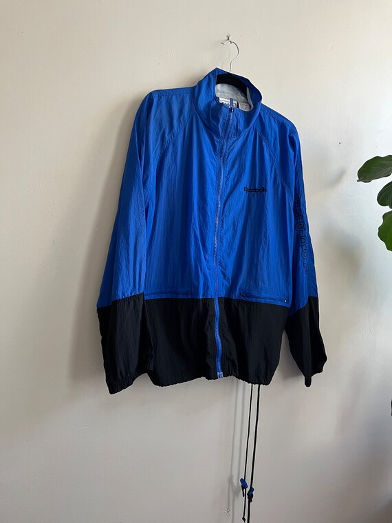 Vintage 1990s Reebok Windbreaker Reebok Large - image 3