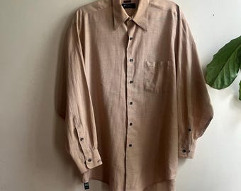 Vintage 2000s Fubu Button Up Longsleeve Large