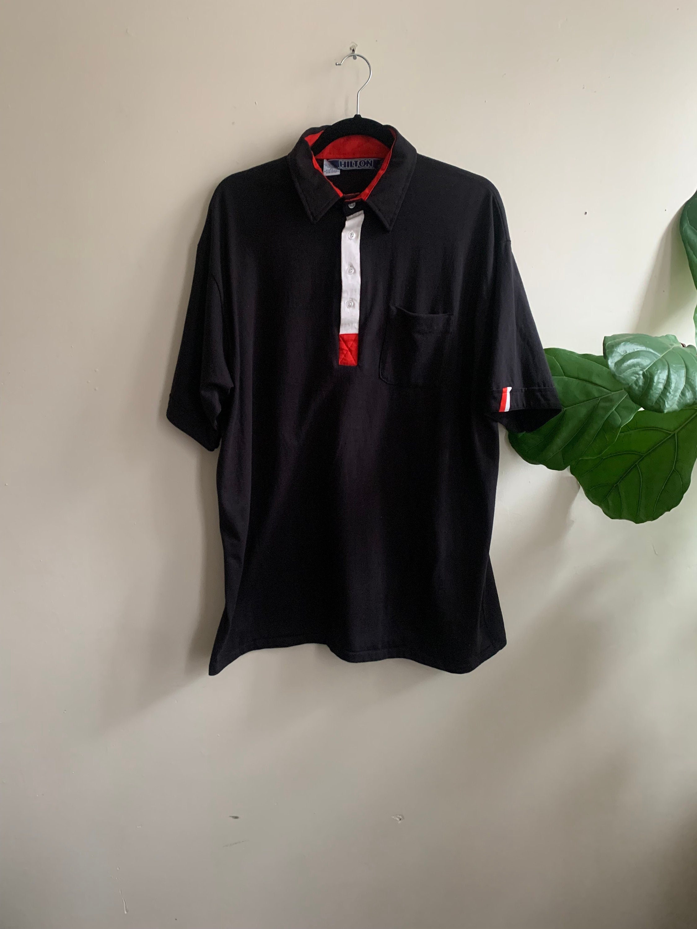 Vintage 1970s Bowling Polo Hilton XL - Etsy