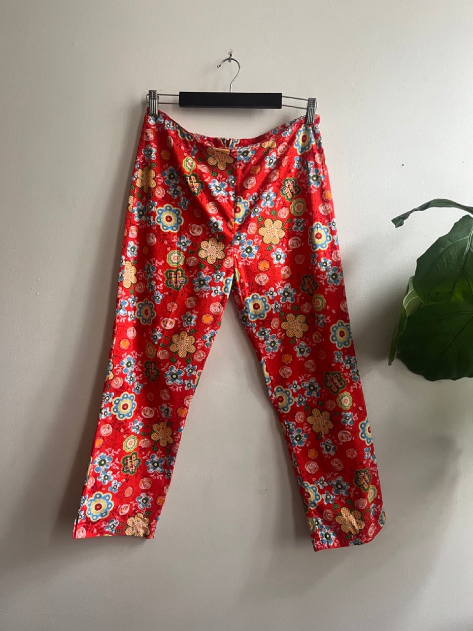 Floral Cigarette Pants for Women