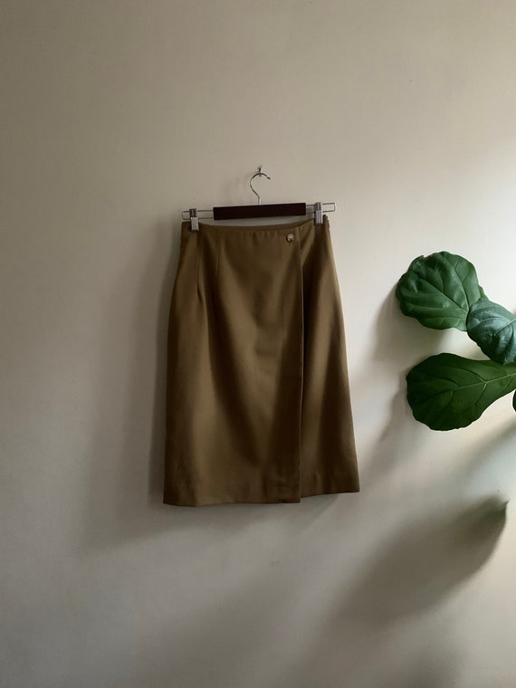 Vintage 1990s Laura Ashley Wool Skirt 6