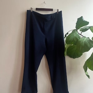 Vintage 1990s Belted Trouser Pant Ny Invasion 22 XXL