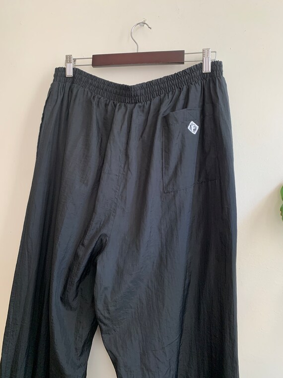 Vintage 1990s Drawstring Windbreaker Pant Frankli… - image 3