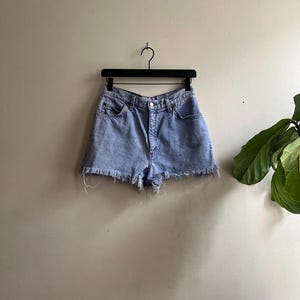 Vintage 1980s Levi Native Blues Cut Off Shorts 11