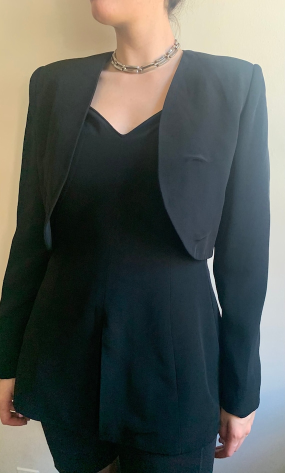 90s Minidress with Bolero Jacket