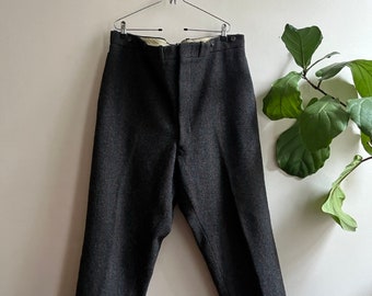 Vintage 50s LL Bean Wool Hunting Pants: Adirondack Plaid, Size