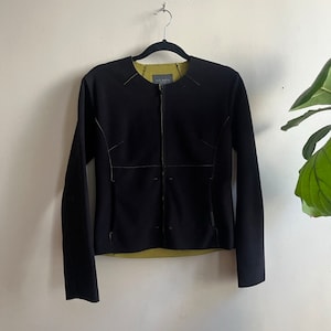 Ted Baker Raw Edge Zip Up 2
