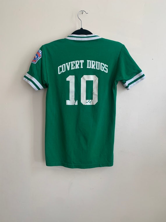 Vintage 1970s Little League Jersey Covert Drugs S… - image 1