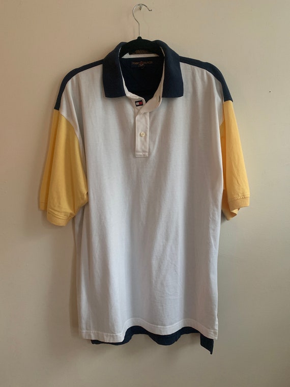 90s Tommy Hilfiger Color Block Polo
