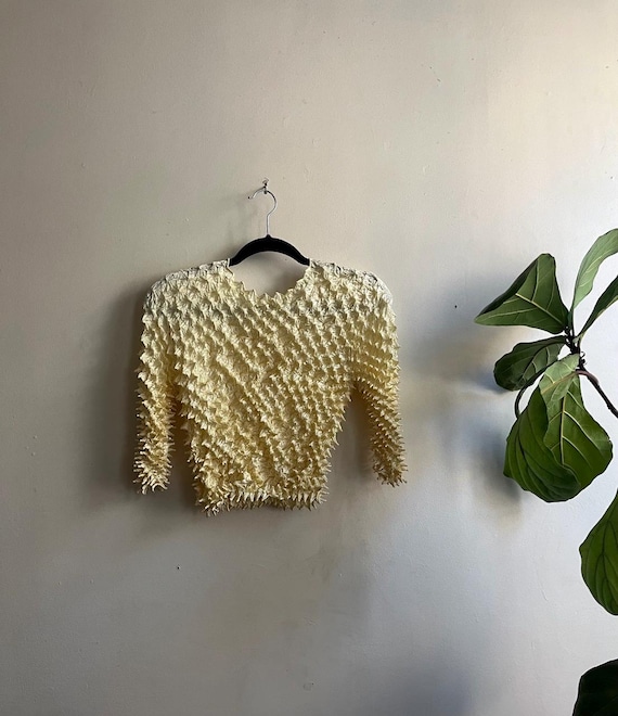 Vintage 2000s Spikey Stretch Shirt OSFM - Etsy