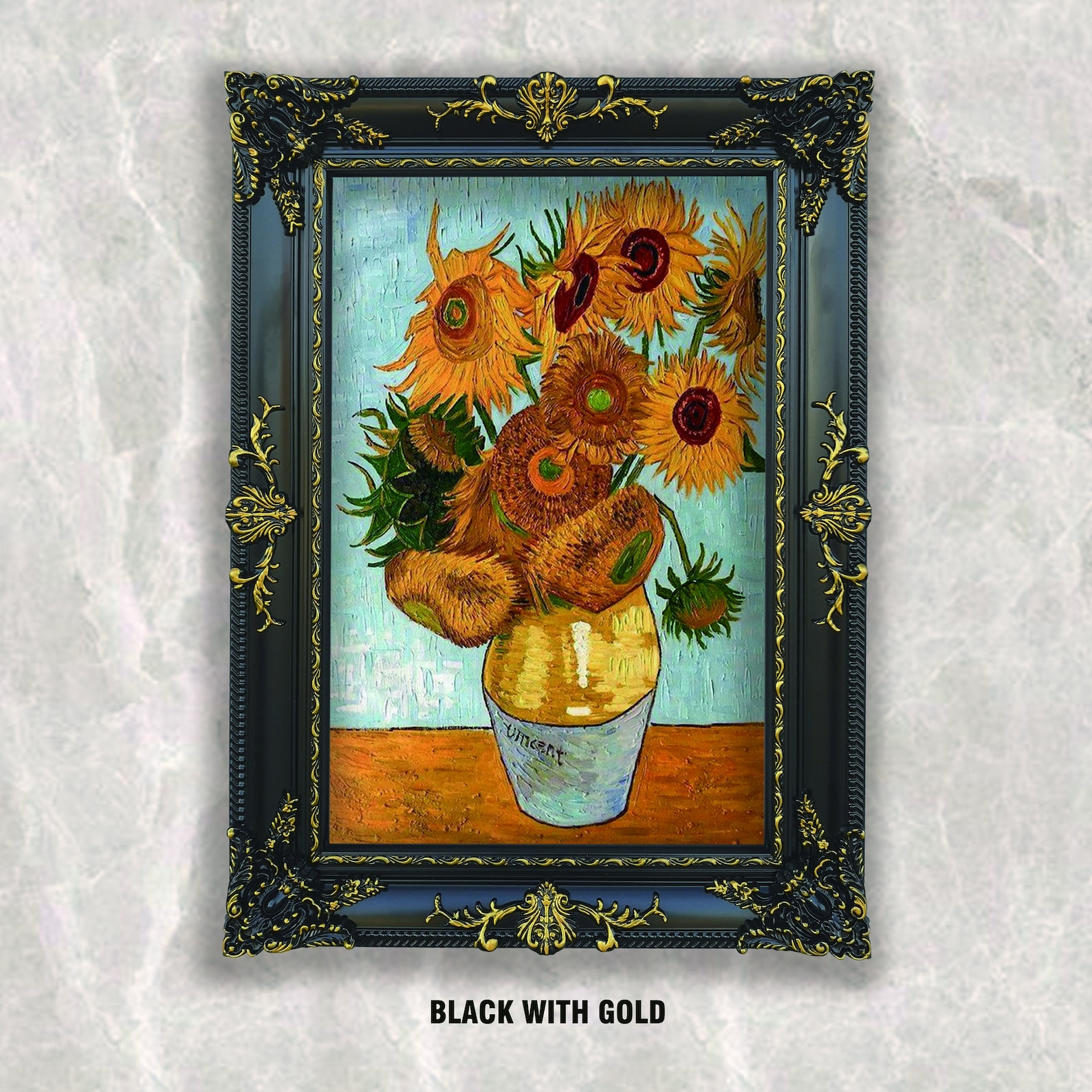 Handmade Floating Frame Black Custom Floating Frames, Handmade Vintage Frame,stunning Ornate ...