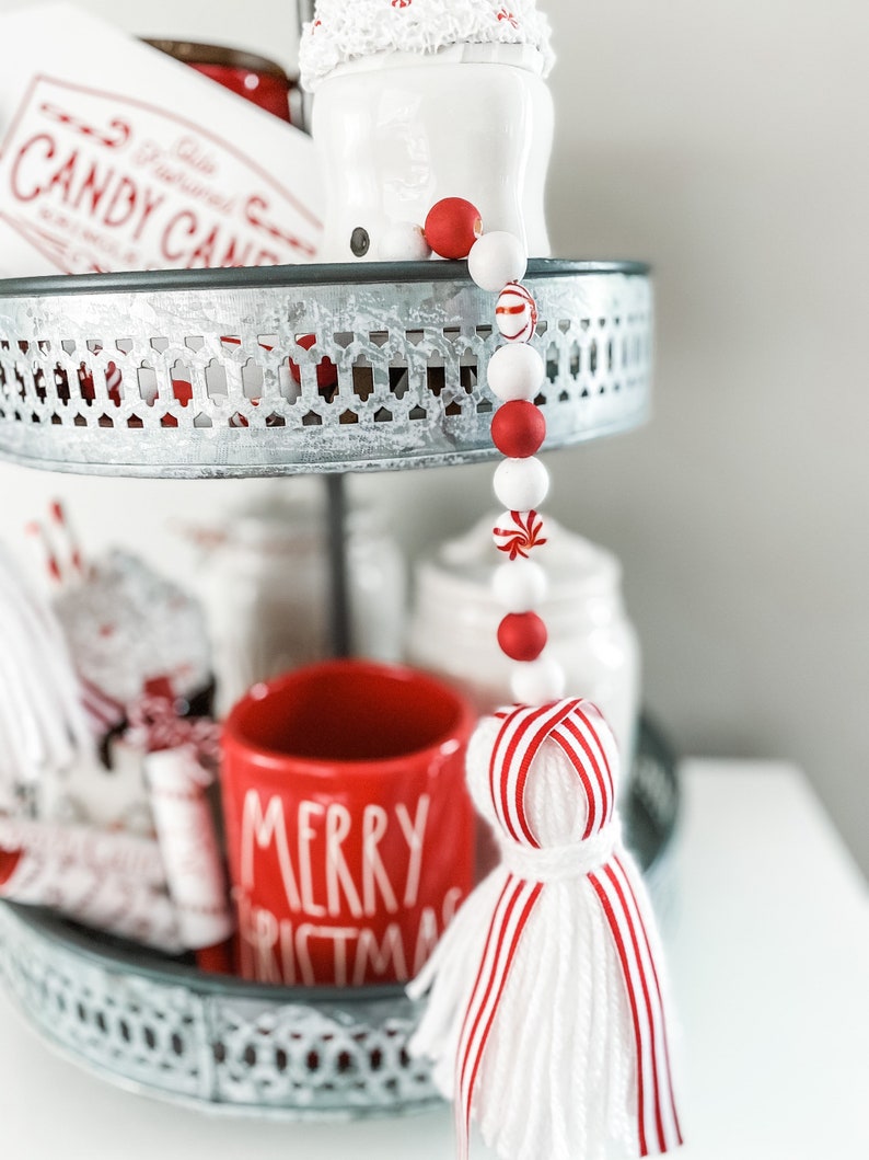 Christmas Decor Bundle Set of 4 Christmas Tiered Tray Etsy