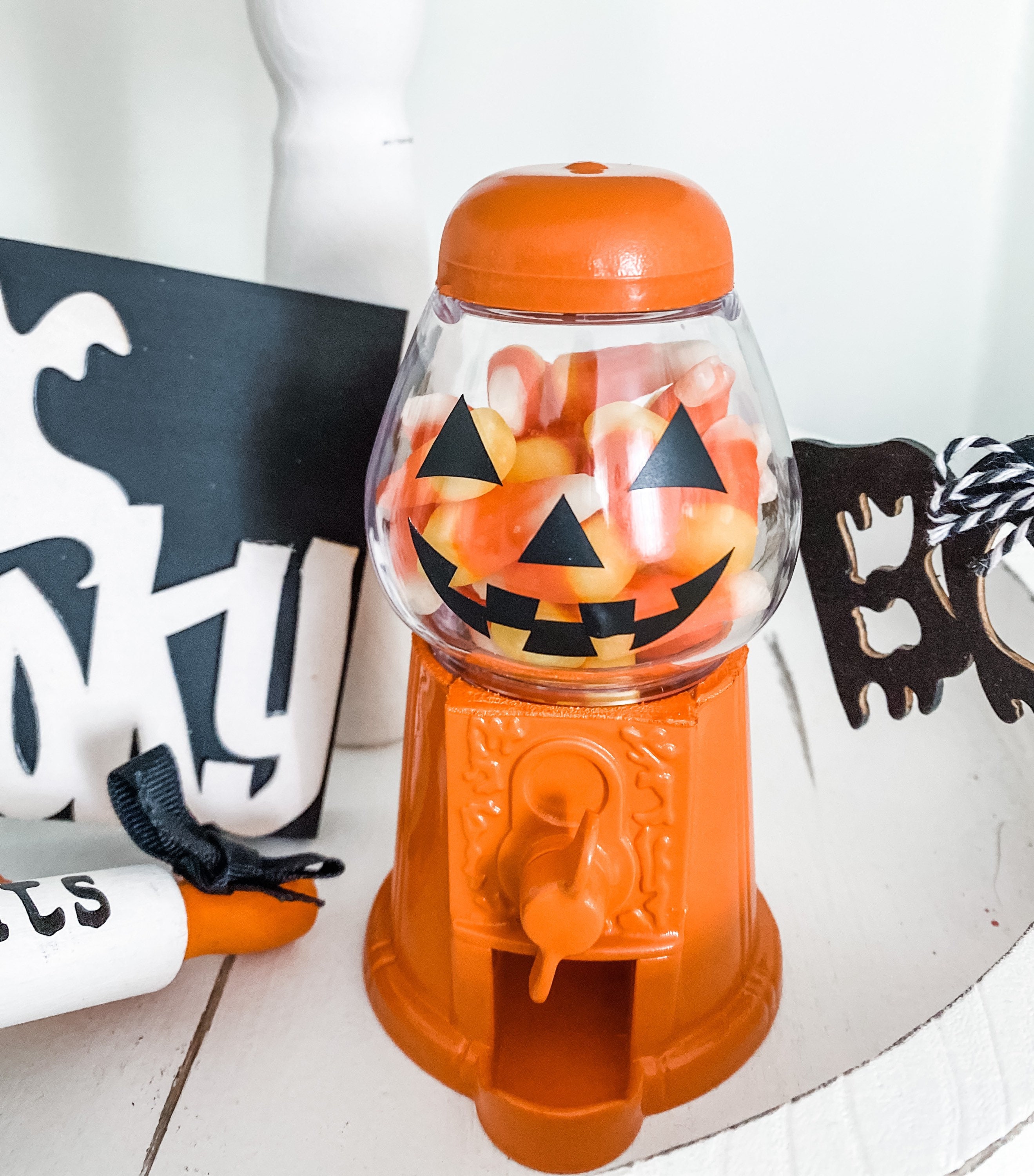 Gumball Machine, Tiered Tray Decor, Halloween Decor, Mini Gumball, YO…