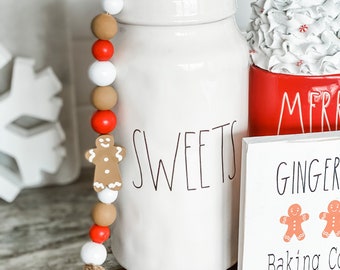 Gingerbread Canister - Etsy