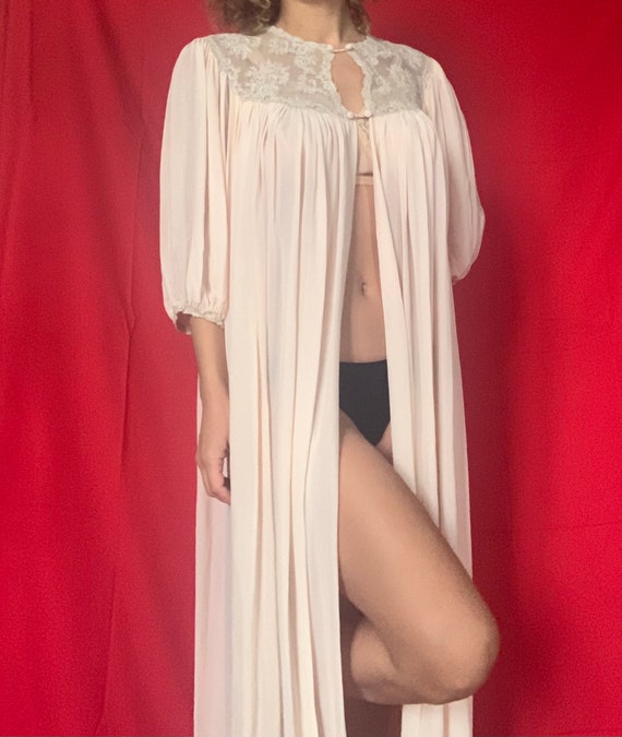 Vintage Silk Dressing Gown (1940)