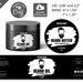 Wrap Around Label Template Beard Balm Product Template Beard - Etsy
