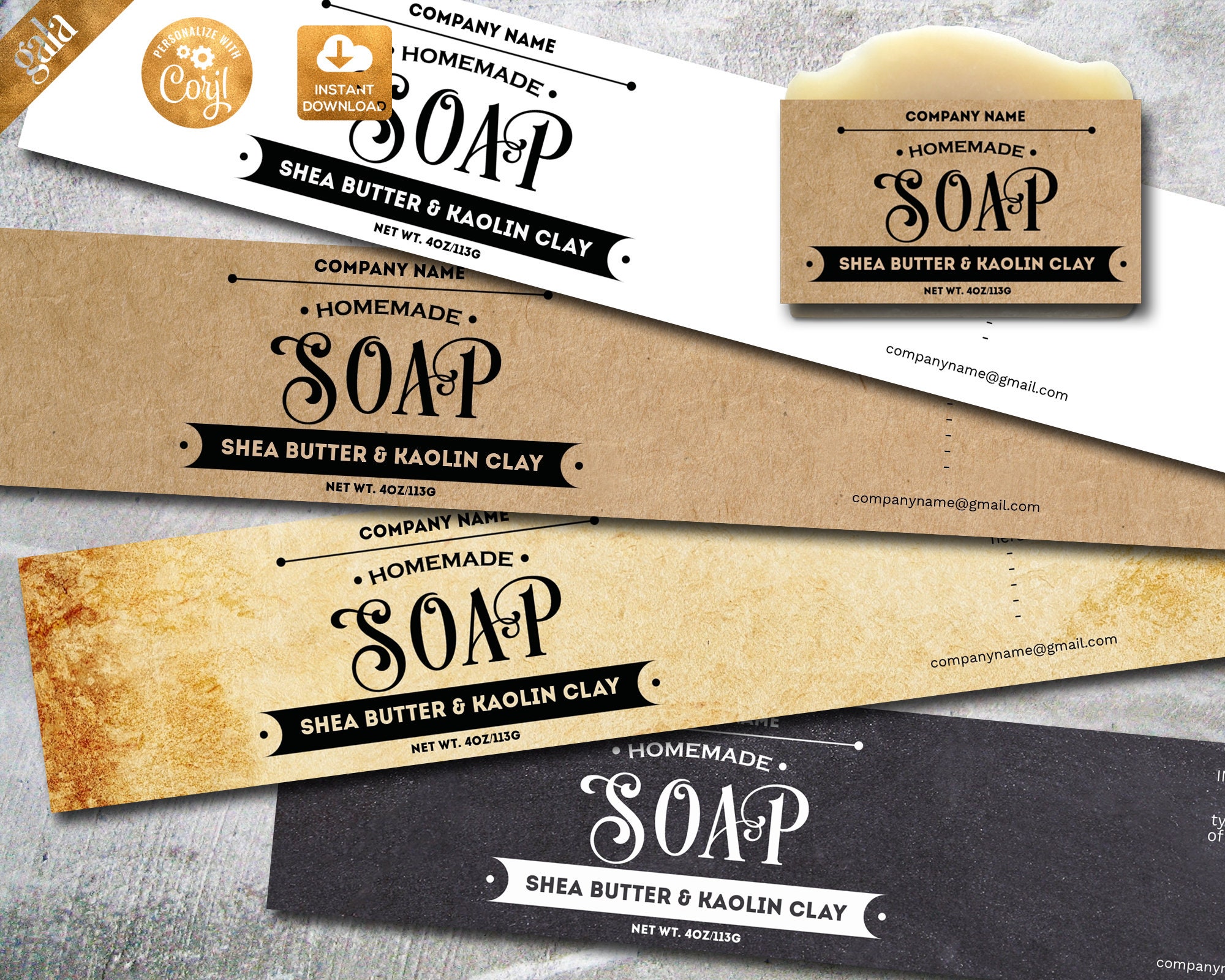 Printable Soap Labels - Printable World Holiday