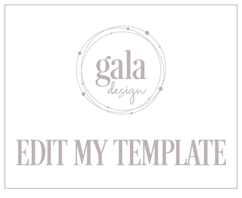 Edit My Corjl Template - Etsy