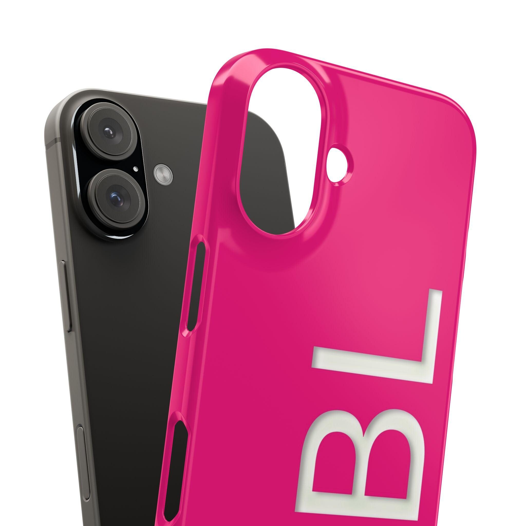 Slim Custom Personalized Pink Gift for Her Cute Phone Cases for iPhone ...