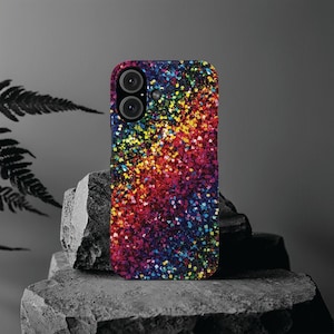 Fundas delgadas sin brillo, de color apagado, con efecto de brillo simulado, ideales como regalo para ella. Bonitas fundas para iPhone 16 Pro Max / iPhone 15 / iPhone 15.